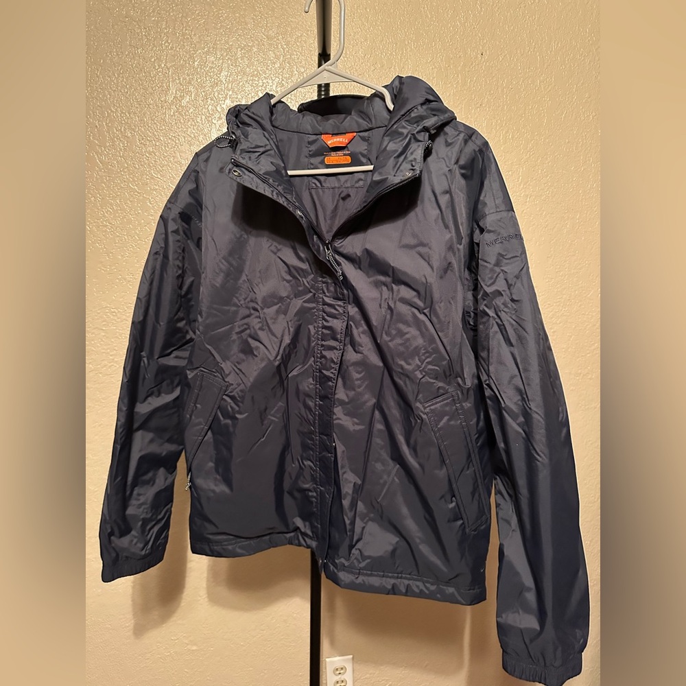 Merrell Black weather proof Jacket with Hood